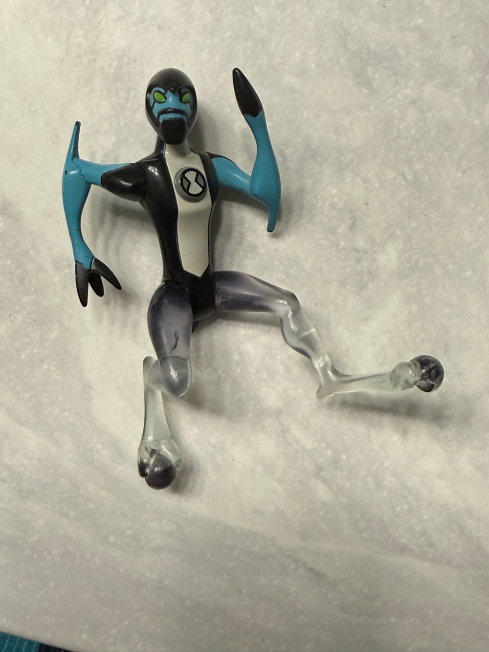 Collectable Ben 10 XLR8 Figure - Classic Alien Collection (Translucent Legs)